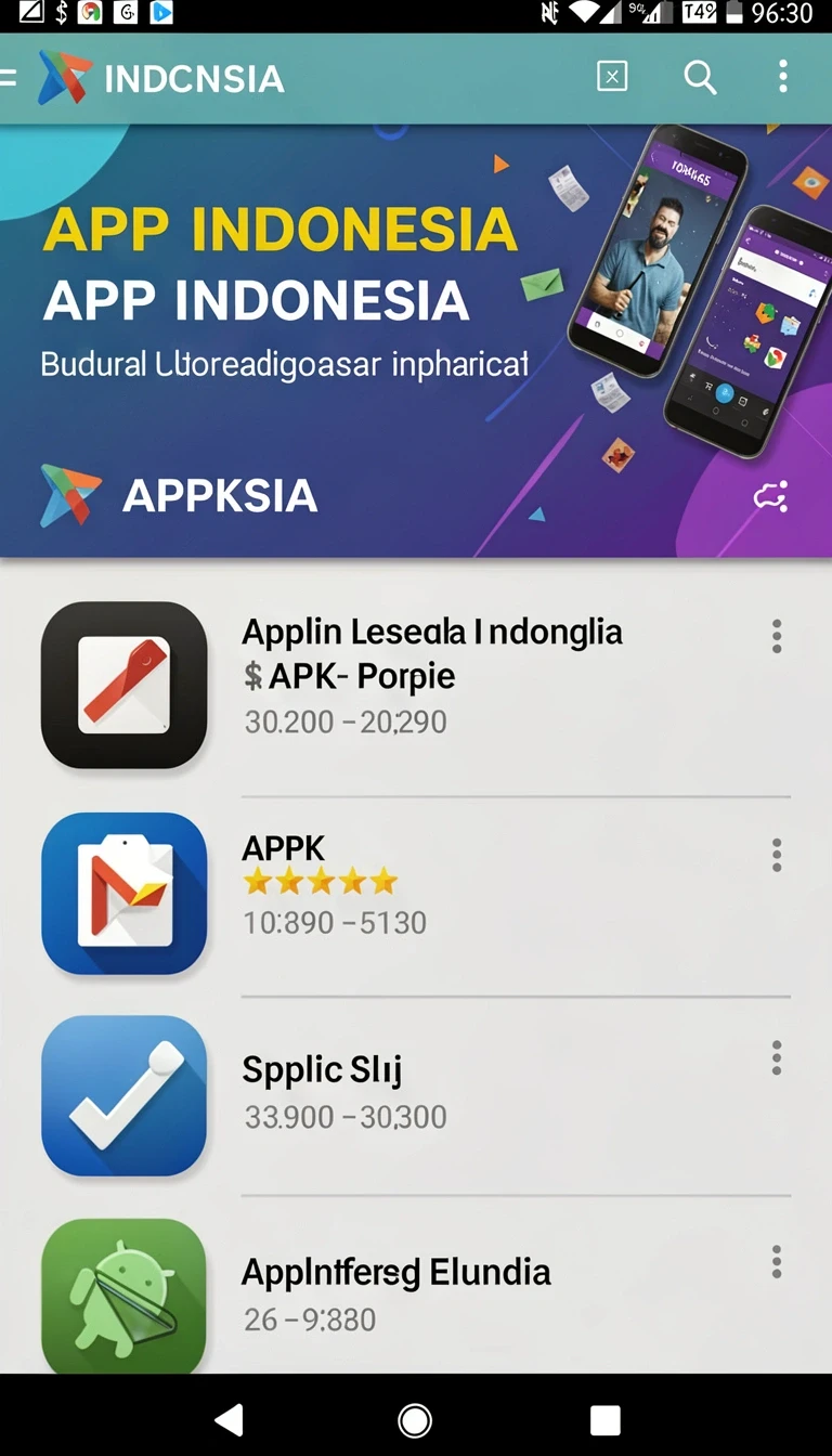 Contoh katalog aplikasi di jktplus